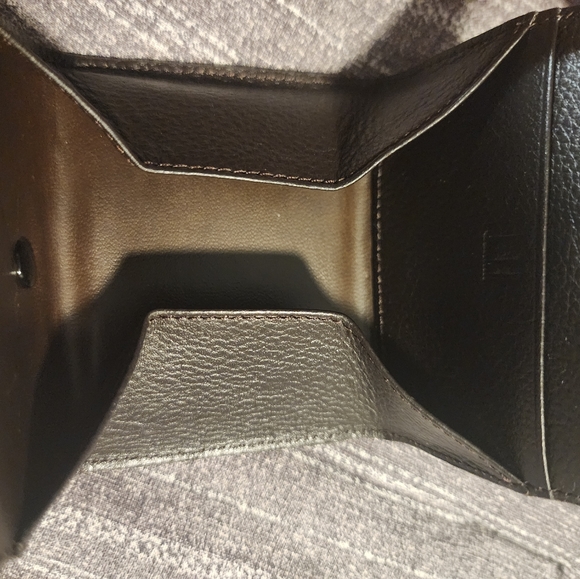 Authentic Dunhill Sidecar Geometric Print Card / Coin Purse Like New - Picture 10 of 12